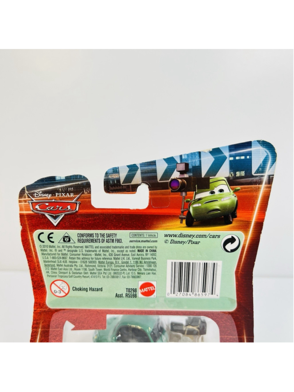 Disney Pixar Cars - Changing Eyes #137 - Dash Boardman - New - Picture 5 of 9